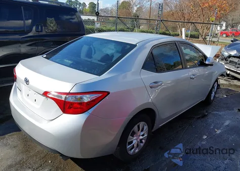 2016 Toyota Corolla L from USA, damaged, VIN 2T1BURHE2GC589134